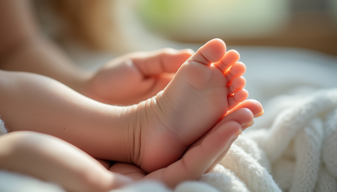 Pied de bébé : soins, développement et ce qu’il faut surveiller